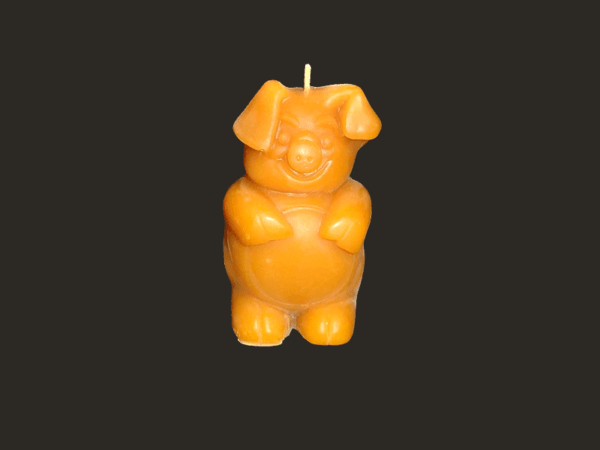 Schweinchen Kerze