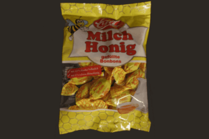 Milch-Honig Bonbons