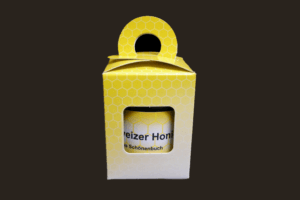 Geschenkbox natur-pur mit 250g Honig