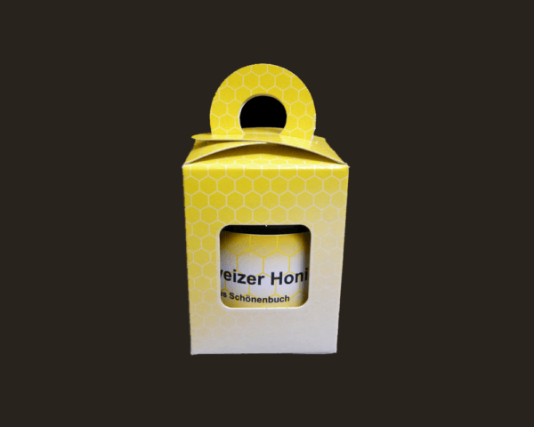 Geschenkbox natur-pur mit 250g Honig