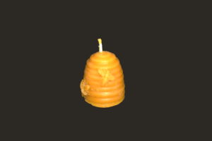 Bienenwachskerze-Bienenkorb