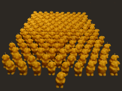 Bienenwachskerzen_Schweinchen