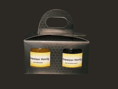 Geschenkpackung schwarz_gold 2x500g