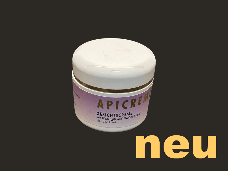 APICREME Gesichtscreme, angereichert mit Bienengift und Hyaluronsäure